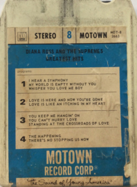 Diana Ross & The Supremes - Greatest Hits - Motown MOT-8-2663