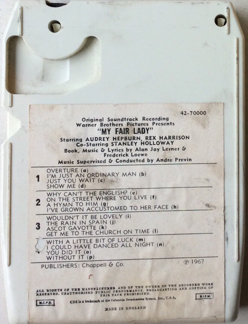 My Fair Lady - Original Soundtrack - CBS 42-70000