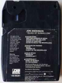 Jon Anderson – Olias Of Sunhillow - Atlantic TP 18180