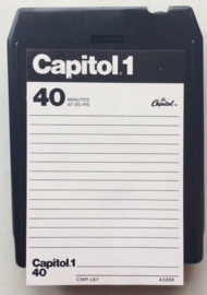 Capitol lege Recordable 8-track tape 40 minuten - Sealed