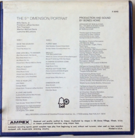 The 5th Dimension – Portrait - Bell Records  X 6045 Reel-To-Reel,