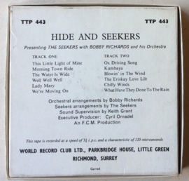 The Seekers – Hide And Seekers- World Record Club TP. 443  3 3/4