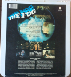 PAL/UK CED Video The fog  - RCA / Colombia Pictures