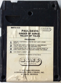 Paul Davis - Singer of sons, Teller of Tales - BANG Records B8TS-410
