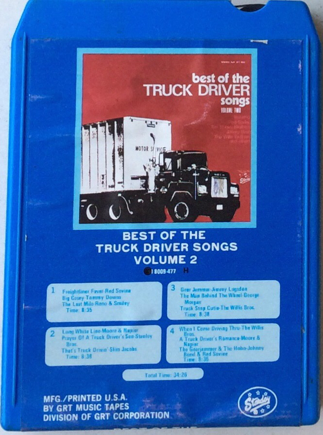 Various  Artists– Best Of The Truck Driver Songs Volume Two-  Starday Records 8009- 477