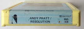 Andy Pratt – Resolution (8-track tape, 1976, Nemperor TP 438)