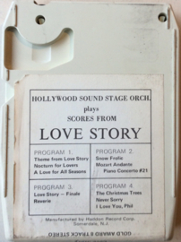Hollywood Sound Stage Orhcestra - Plays Scores From Love Story - Haddon Record company C8-31