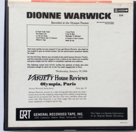 Dionne Warwick  - In Paris Recorded at the Olympia theater - Scepter / GRT 534