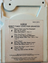 Lulu – Don't Take Love For Granted -The Rocket Record Company BXS1-3073