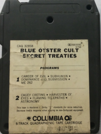 Blue Öyster Cult ‎– Secret Treaties - Columbia ‎CAQ 32858 QUAD