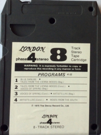 Arthur Fiedler • The Boston Pops Orchestra – The Blue Danube: The Great Strauss Waltzes- London Records 1A1 6652