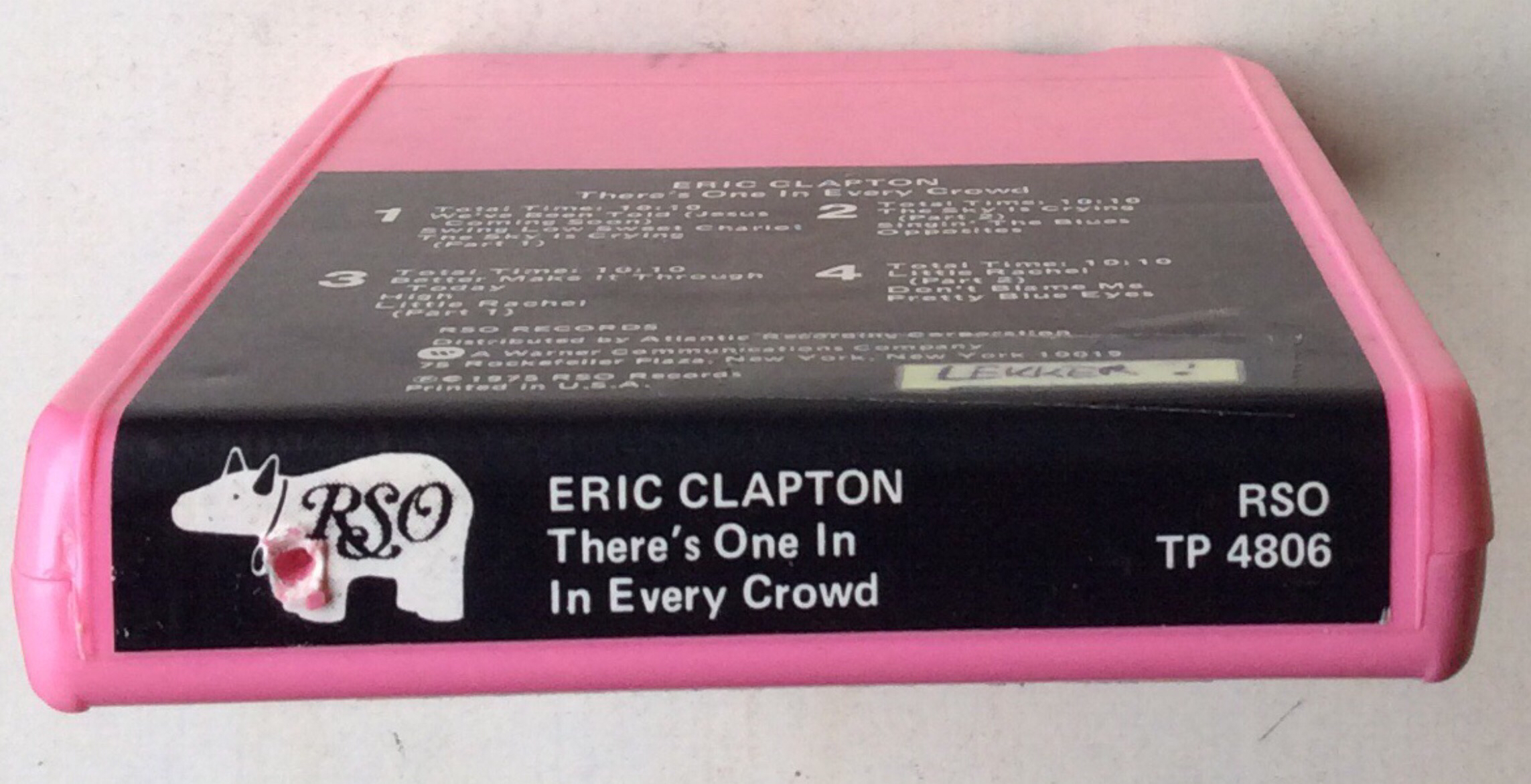 Eric Clapton - There's one in every Crowd - RSO TP 4806