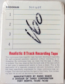 Realistic - Lege recordable  8-track tape 80 minutes SEALED