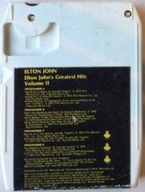 Elton John – Elton John's Greatest Hits Volume II -  MCA Records DJH 80520