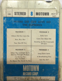 The Supremes - Where did our love  go - Motown Mot-8-1621