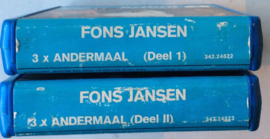 Fons Jansen – 3 X Andermaal - Imperial  342.24522 & 342.24523