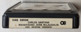 Carlos Santana & Mahavishnu John McLaughlin – Love Devotion Surrender - Columbia CAQ 32034
