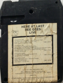Bee Gees - Hard at Last LIVE - RSO 8T-2-3901