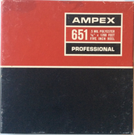 Ampex 6511200 Feet Recording Tape  - USED  6 tapes