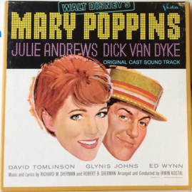 Mary Poppins Original Cast track - Buena Vista Records ‎– BVC 4026 Reel-to-reel