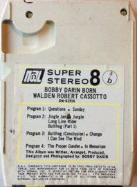 Bobby Darin – Bobby Darin Born Walden Robert Cassotto -Direction  DN-81936