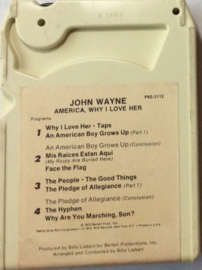 John Wayne – America, Why I Love Her- RCA P8S-2112