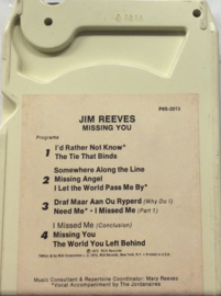 Jim Reeves - Missing You - RCA P8S - 2013