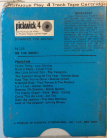 Various Artists -  on The Move! - Pickwick T4-118 SEALED 4-track