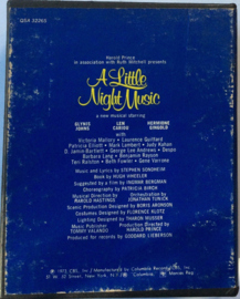 Stephen Sondheim, Glynis Johns, Len Cariou, Hermione Gingold – A Little Night Music (Original Broadway Cast Album) - Columbia Masterworks – QSA 32265