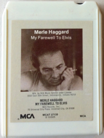 Merle Haggard – My Farewell To Elvis - MCA Records  MCAT-2314
