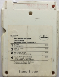 Bachman Turner Overdrive - B.T.O. - Bachman Turner Overdrive II-  MC8-1-696-0695