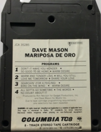 Dave Mason ‎– Mariposa De Oro - Columbia  JCA 35285