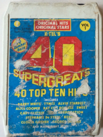 Various Artists - 40 Supergreats 40 Top ten Hits  - K-TEL 8T 908