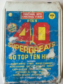 Various Artists - 40 Supergreats 40 Top ten Hits  - K-TEL 8T 908