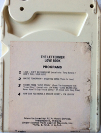 The Lettermen - Love Book  - Capitol S123868 / 8xt-836