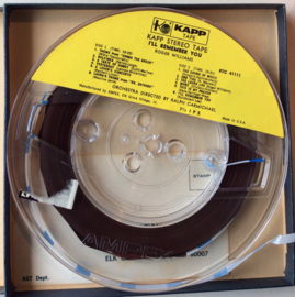 Roger Williams  – I'll Remember You - Kapp Records KTC 41111 7 ½ ips 4-Track Stereo