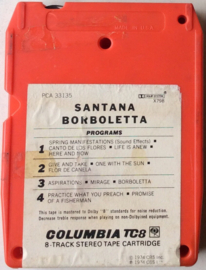 Santana – Borboletta - Columbia – PCA 33135 8-Track Cartridge