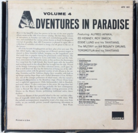 Various Artists - Adventures in Paradise  - ABC- Paramount ATC841 7 ½ ips 4-track stereo