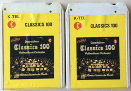 Various Artists - K-Tel's Classics 100  - K-Tel  8T-104A  2 Tapes