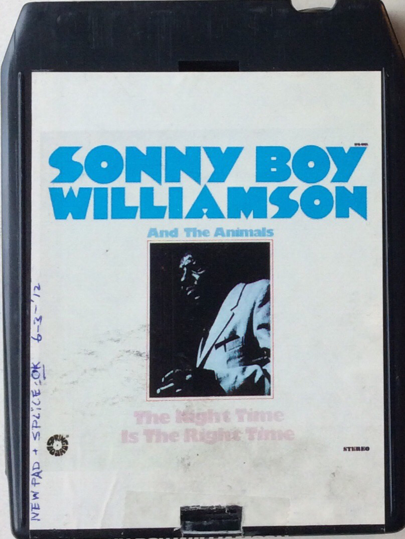 Sonny Boy Williamson  + Animals – The Night Time Is The Right Time -  Springboard 8T-SPB-4065