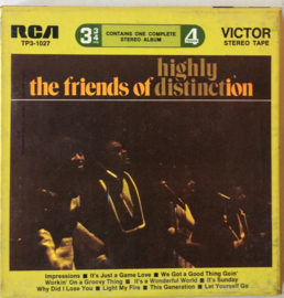 The Friends Of Distinction – Highly Distinct - RCA Victor TP3-1027  3 ¾ ips