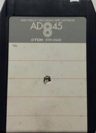 Recordable 8-track tape Quadraphonic - TDK 8TR-45AD USED