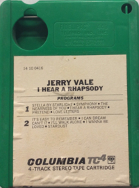 Jerry Vale - I hear a Rhapsody - Columbia 14 10 0416