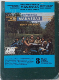 8-track Stephen Stills & Manassas – Down The Road -Atlantic – Y8K8 40440