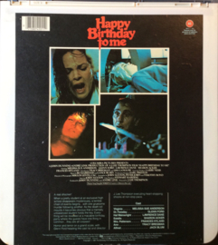 CED Videodisc PAL/UK - Happy Birthday To Me - RCA / Columbia 42011