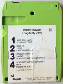 Robin Trower – Long Misty Days - Chrysalis 8CH 1107