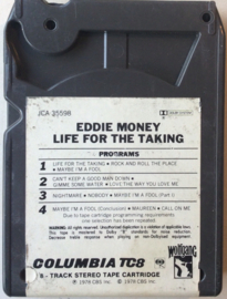 Eddie Money – Life For The Taking - Columbia JCA 35598