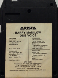 Barry Manilow - One Voice - Arista AL 9505