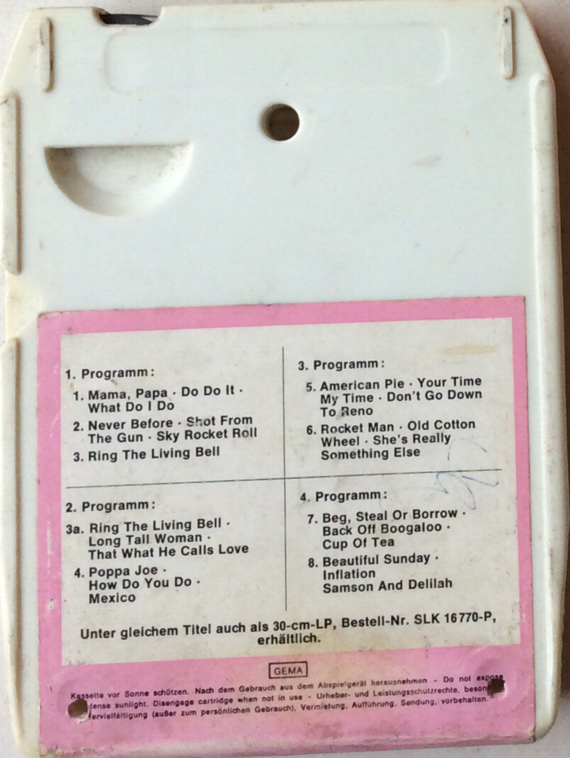 The Les Humphries Singers And Orchestra – Singing Rotation - Decca D8S 16770