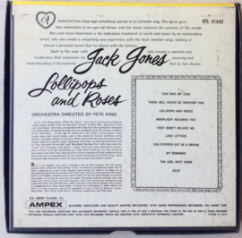 Jack Jones – Lollipops And Roses  - Kapp Records  KTL 41042